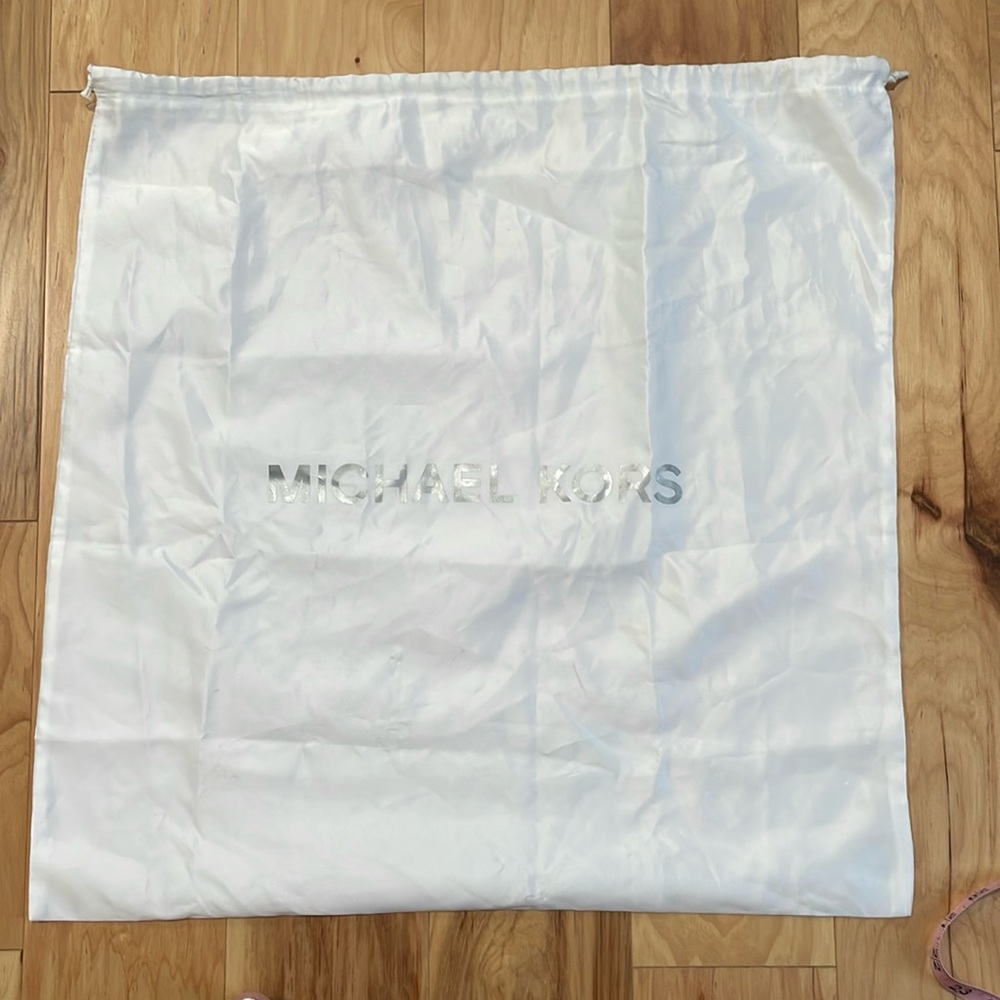 Michael Kors Dust Bag with drawstring. Authentic. Jumbo size 22 x 22.